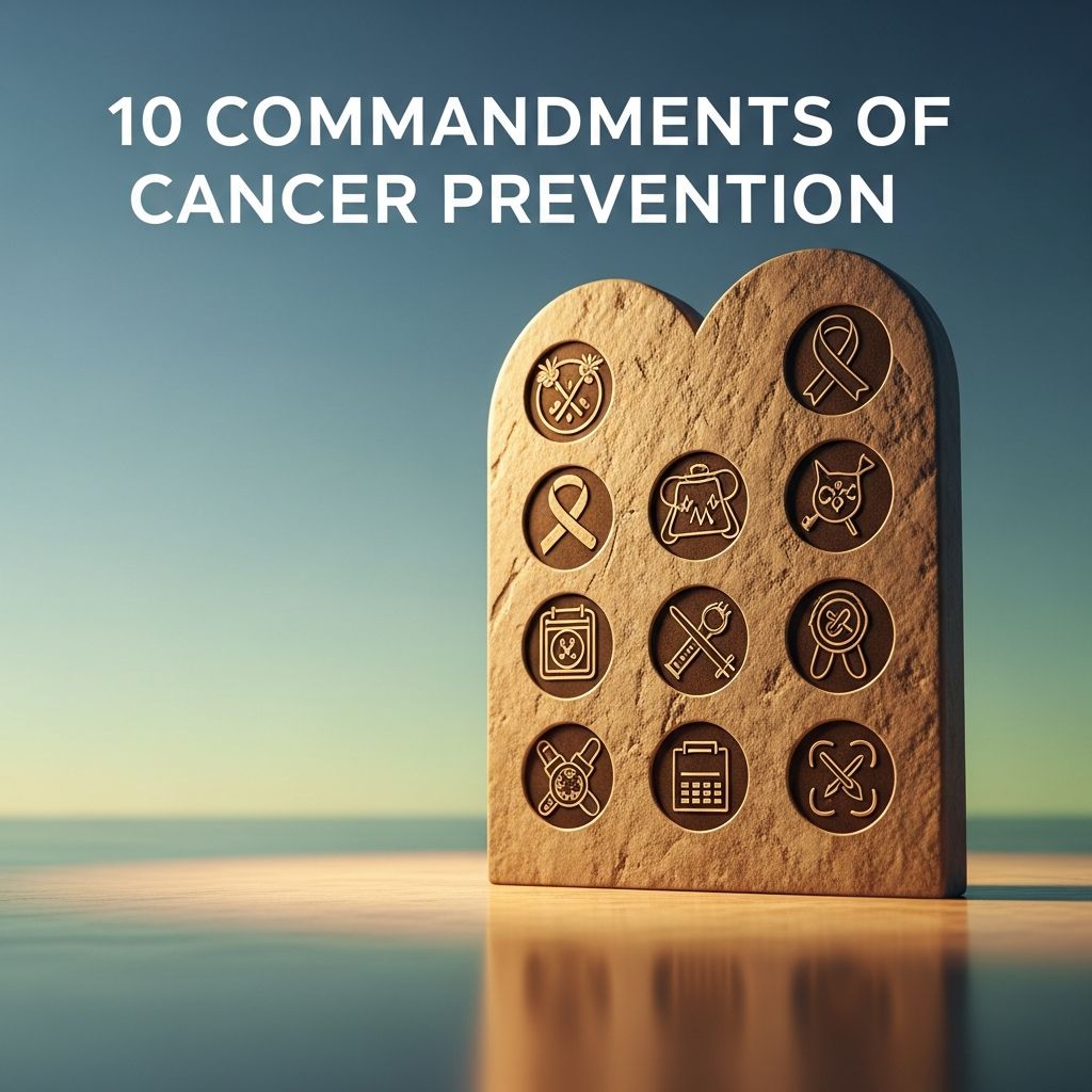Essential lifestyle changes to reduce your cancer risk and promote long-term health.
