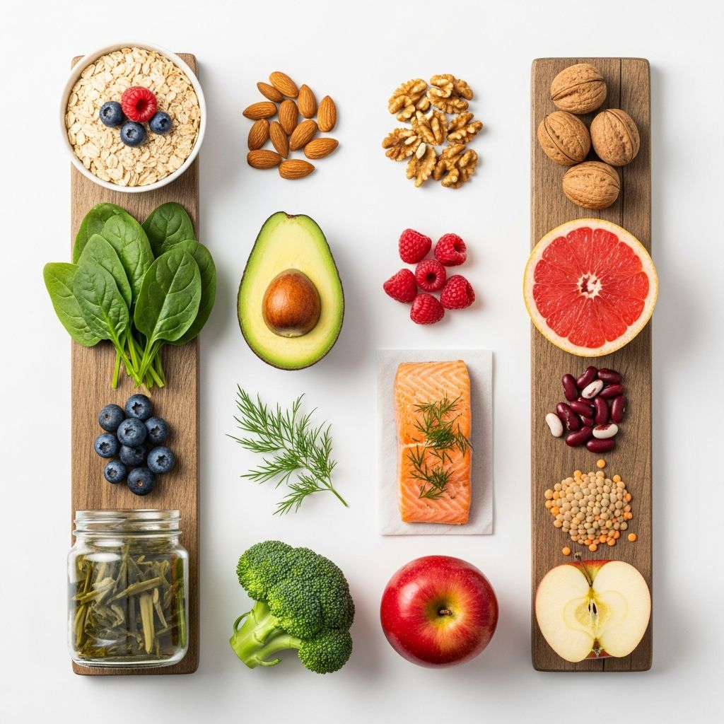 Discover the top foods that help lower cholesterol and support heart health.