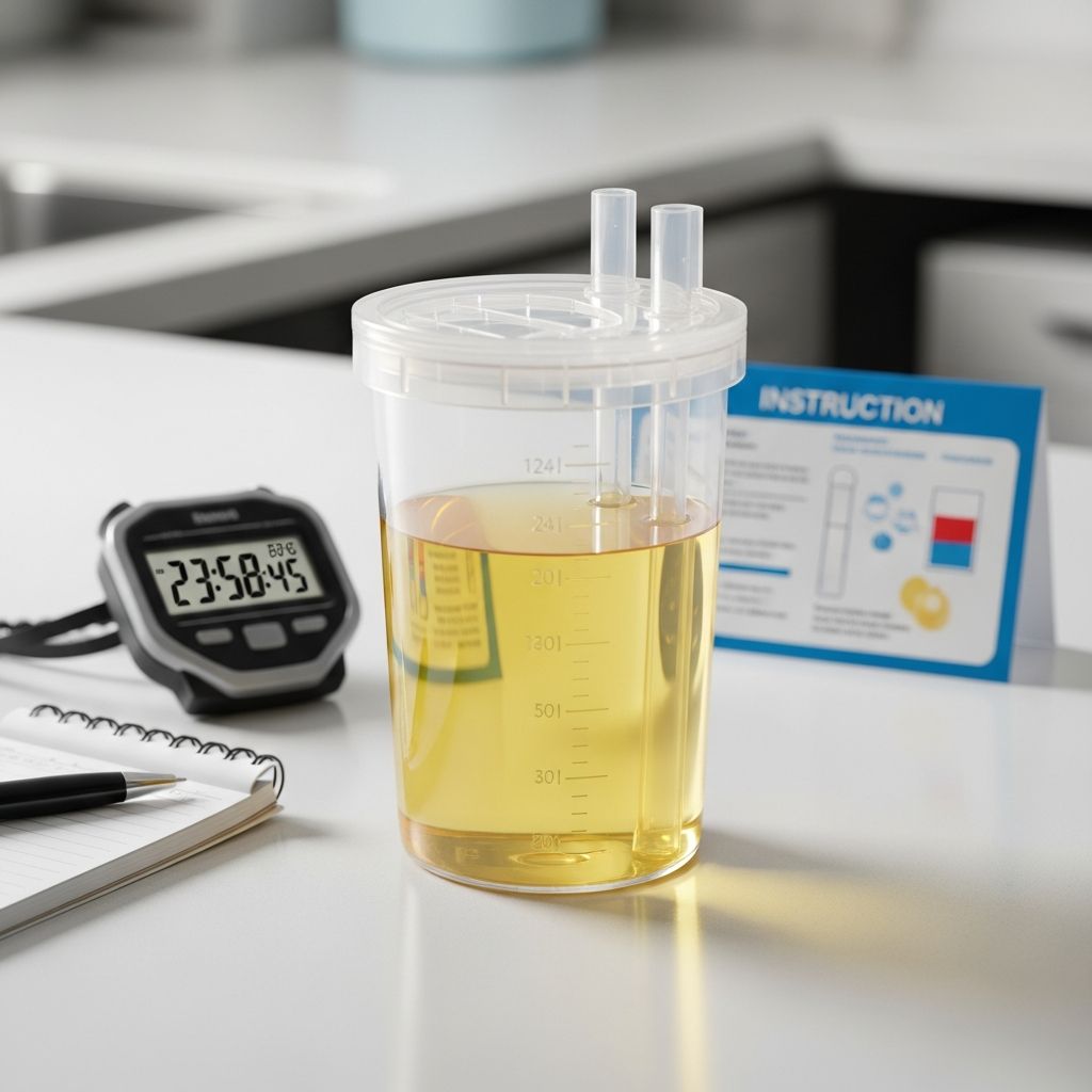 24-Hour Urine Collection: Complete Guide Learn how to properly collect a 24-hour urine sample for accurate kidney health assessment.