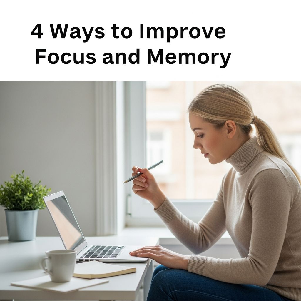 Enhance your cognitive performance with science-backed strategies for better focus and memory retention.