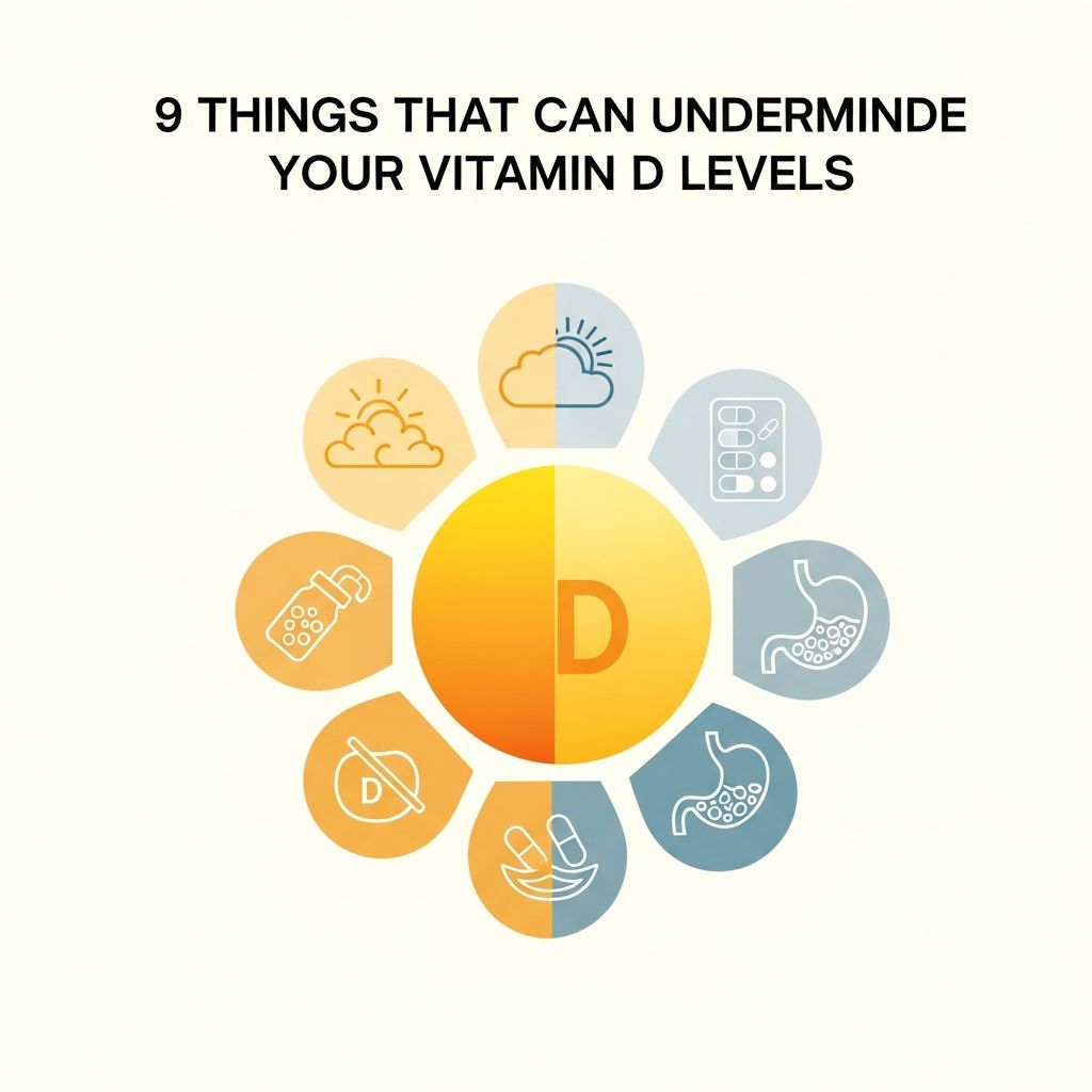 Discover the key factors that deplete your vitamin D and learn how to maintain optimal levels.