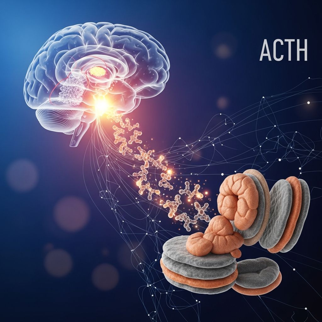 Understanding ACTH: How your pituitary gland controls stress response and cortisol production.