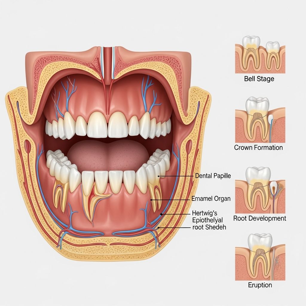 Understanding oral structures: From tooth formation to functional maturity and lifelong health.