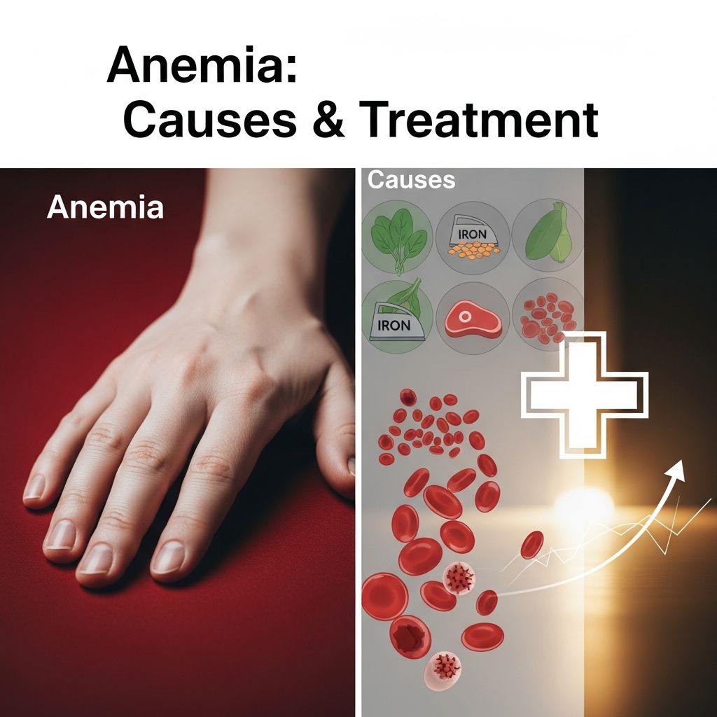 Complete guide to understanding anemia, its causes, symptoms, diagnosis, and treatment options.