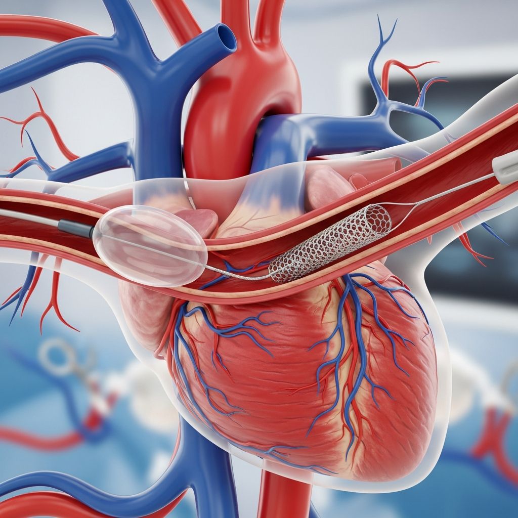 Angioplasty and Stent Placement for the Heart Complete guide to heart angioplasty and stent placement procedures, recovery, and outcomes.