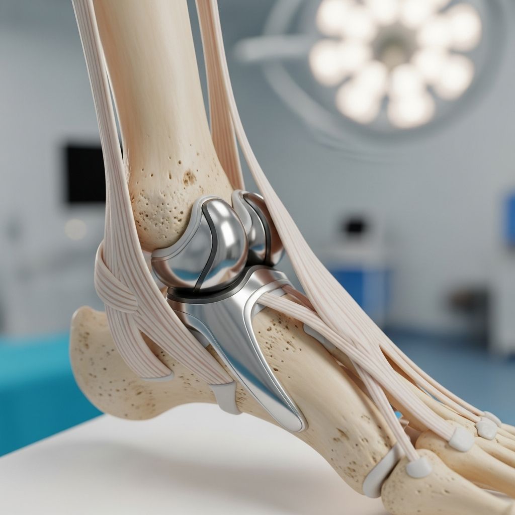 Comprehensive guide to ankle replacement surgery for advanced arthritis relief.