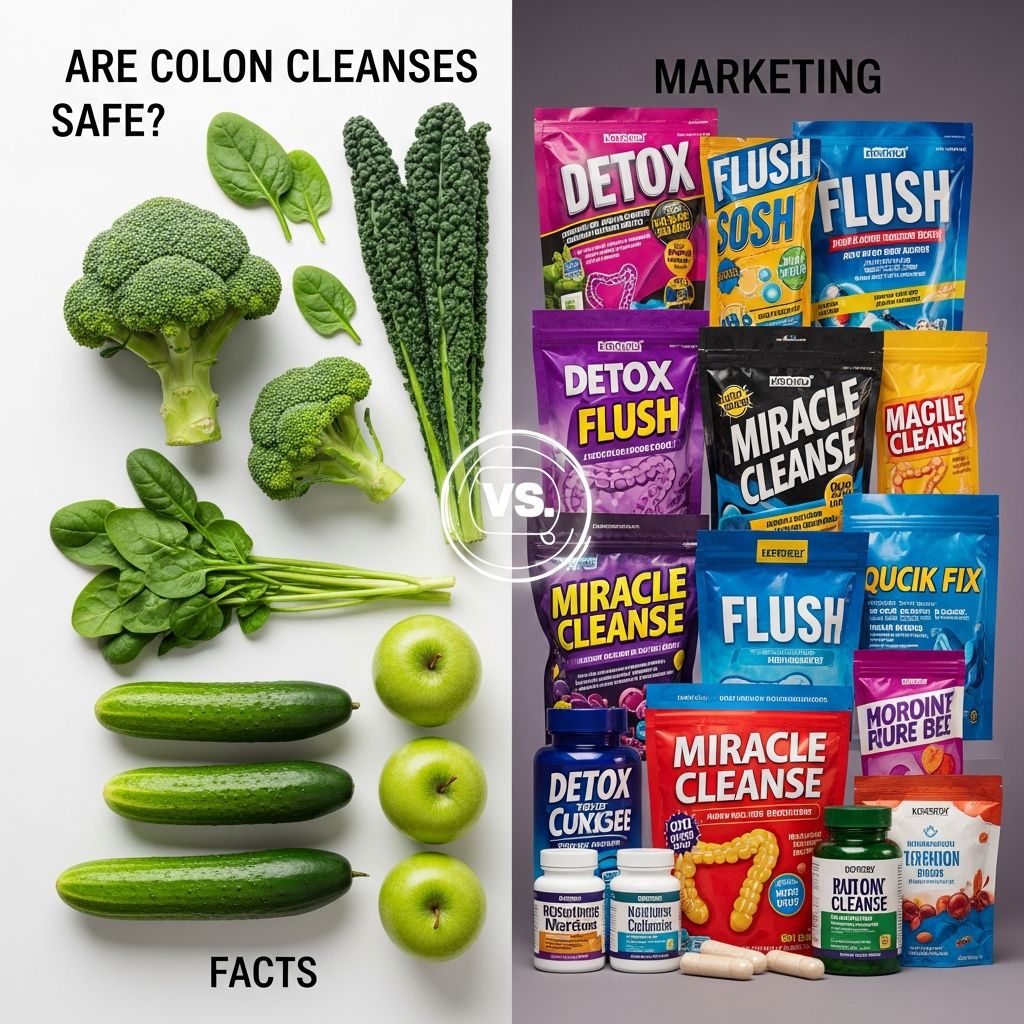 Separating myth from reality: what science says about colon cleansing safety and effectiveness.