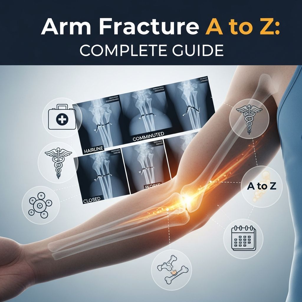 Complete guide to arm fractures: symptoms, causes, treatment options, and recovery.