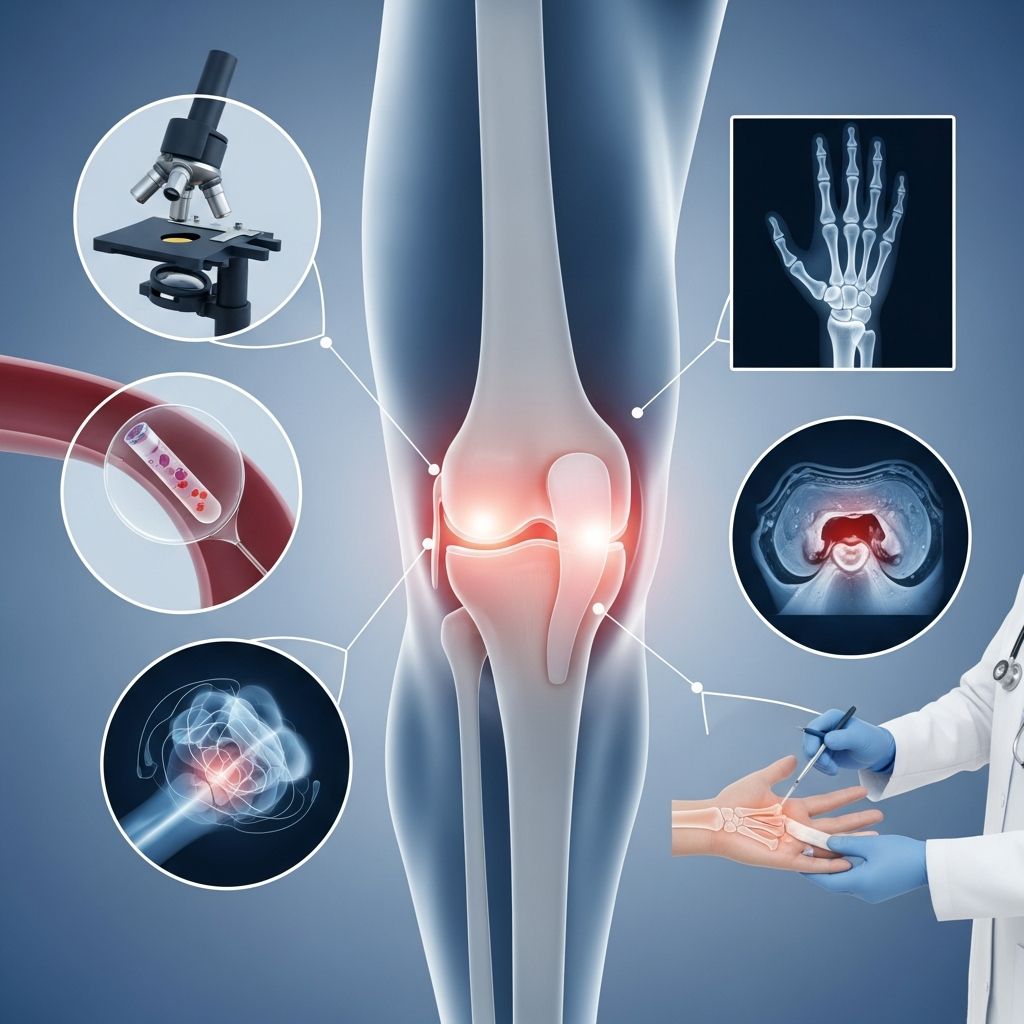 Comprehensive guide to arthritis diagnosis techniques and evaluation methods.