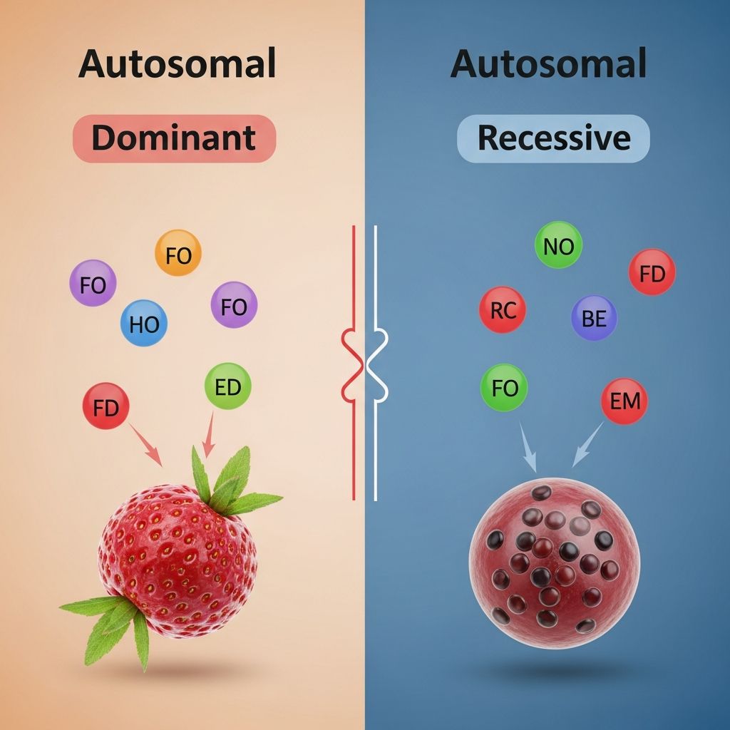 Understanding how genes pass from parents to children through autosomal inheritance patterns.