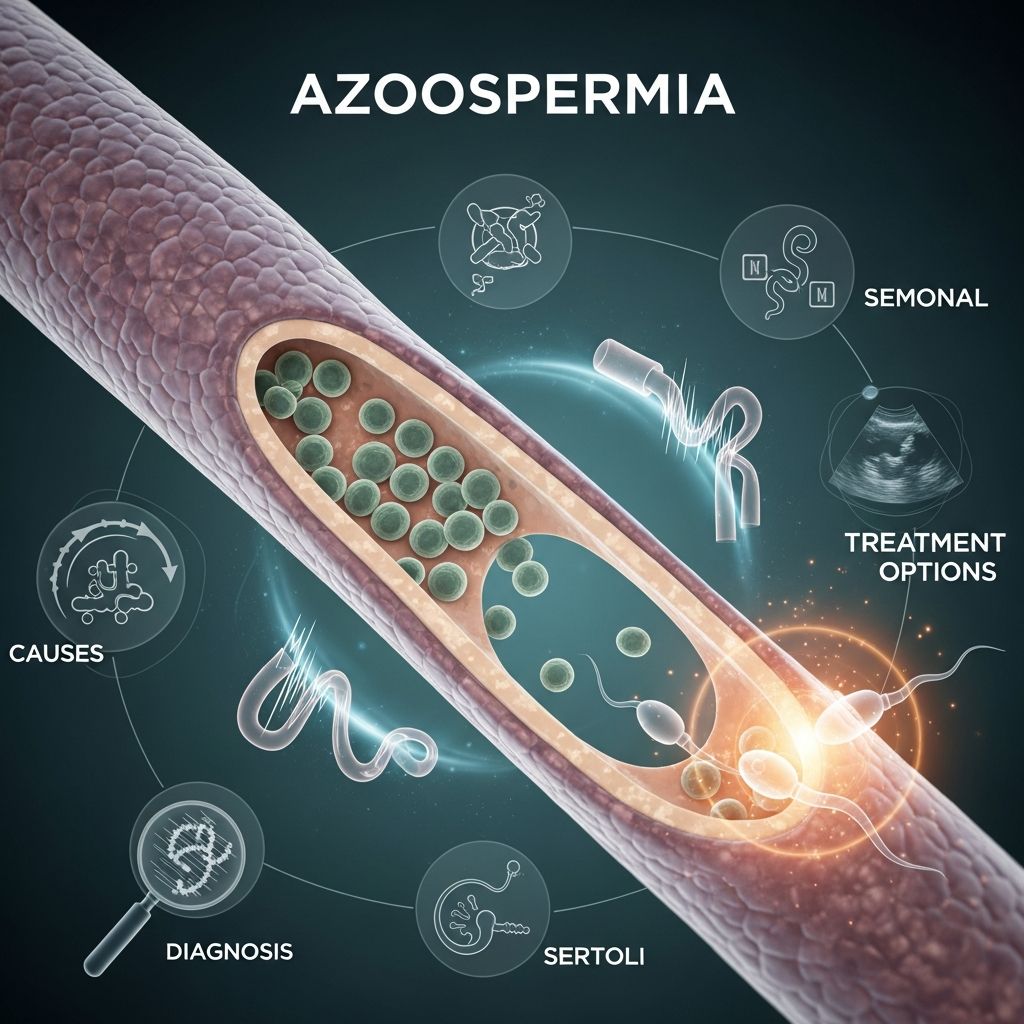 Understand azoospermia, its causes, diagnosis methods, and effective treatment options for male infertility.