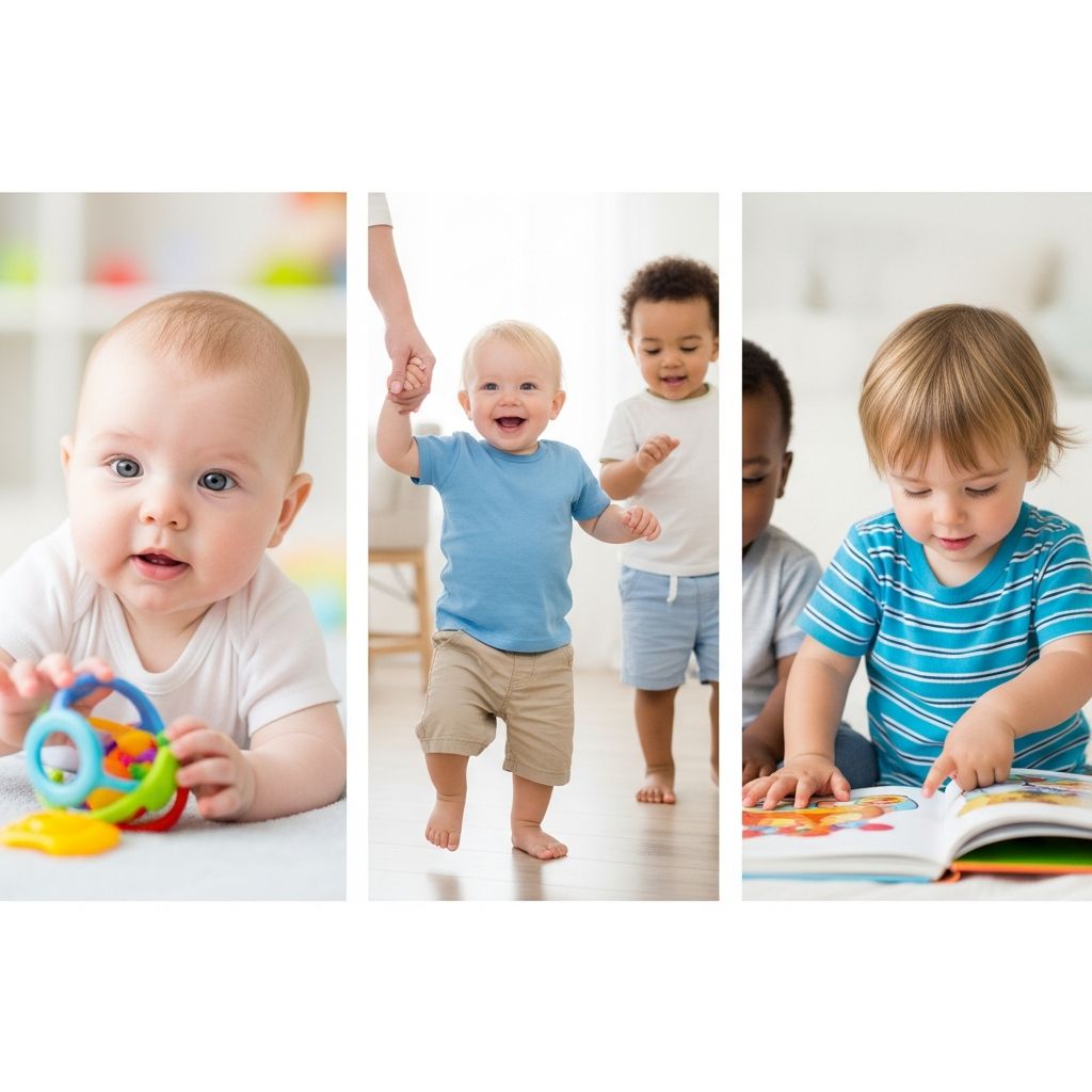 Track your child's growth: Essential milestones from birth through toddlerhood.