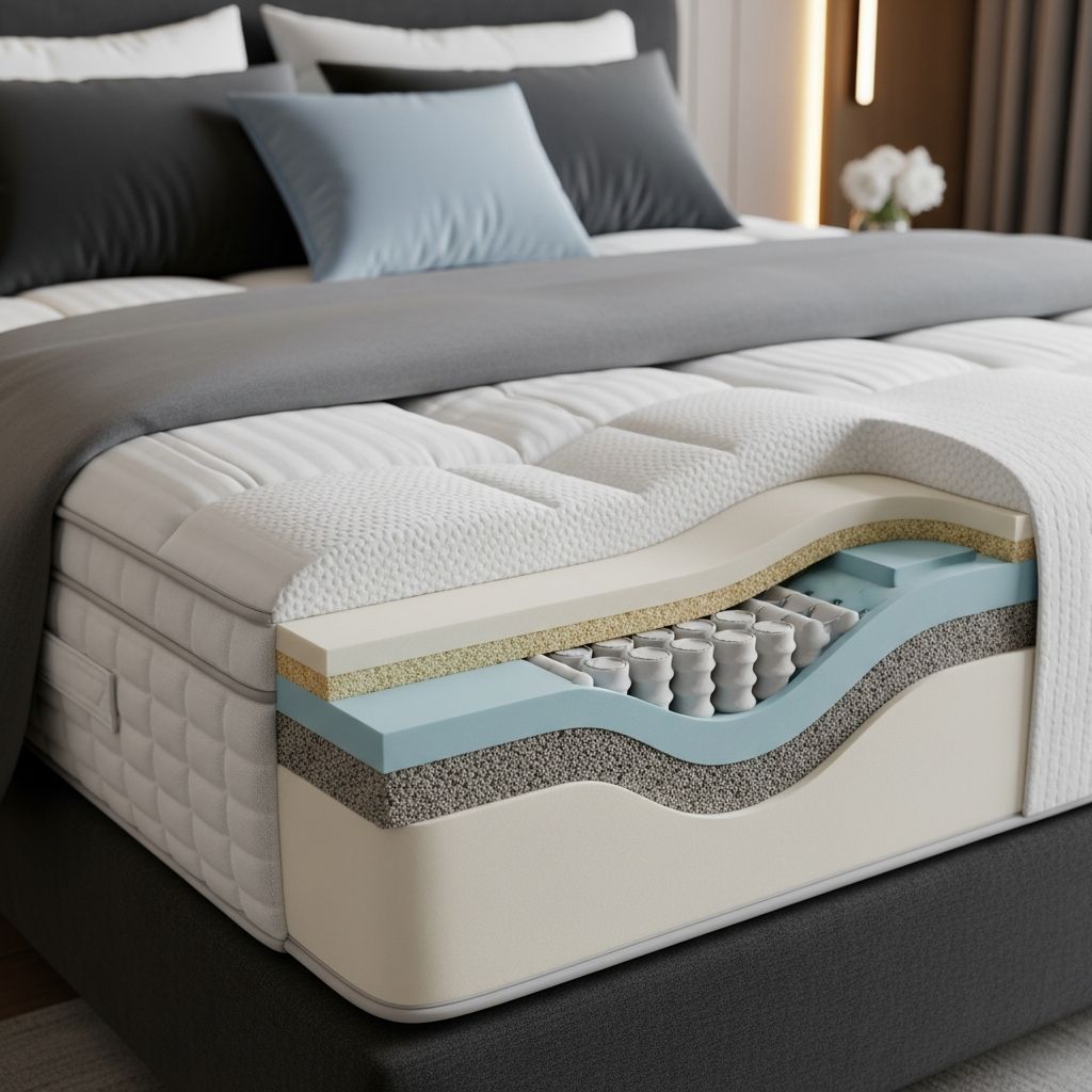 Discover the ideal mattress firmness and features to relieve low back pain and improve sleep quality.