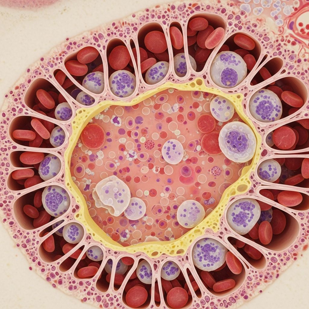 Understanding bone marrow: the vital tissue producing blood cells and supporting your body's health.