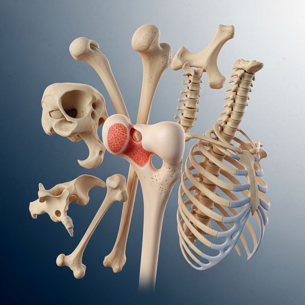 Complete guide to human bones: types, anatomy, functions, and how to keep them healthy.