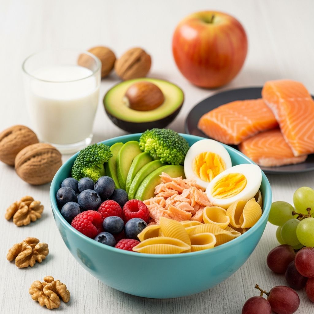 Discover essential nutrients and foods that support healthy brain development in children.