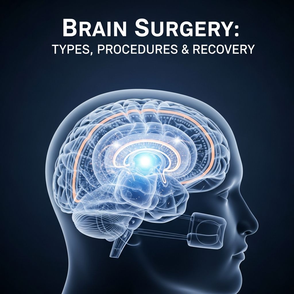 Comprehensive guide to brain surgery: understanding procedures, risks, and recovery.
