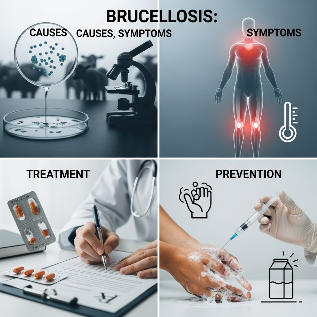 Complete guide to brucellosis: understanding causes, recognizing symptoms, diagnosis, and effective treatment options.