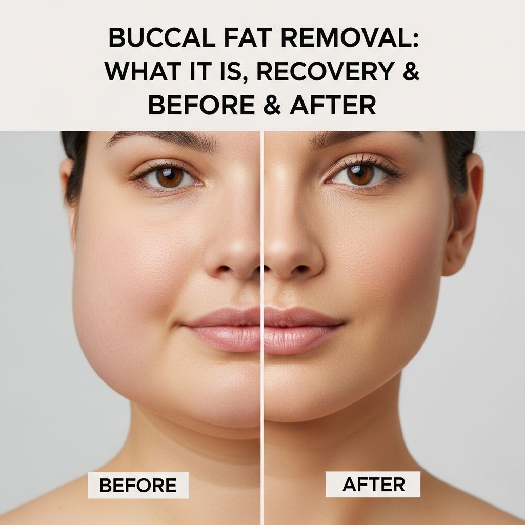 Complete guide to buccal fat removal surgery: procedure details, recovery timeline, and expected results.