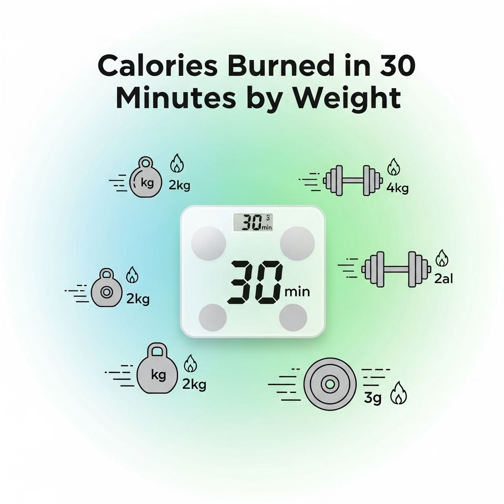 Discover how body weight affects calorie burn during common exercises and activities.