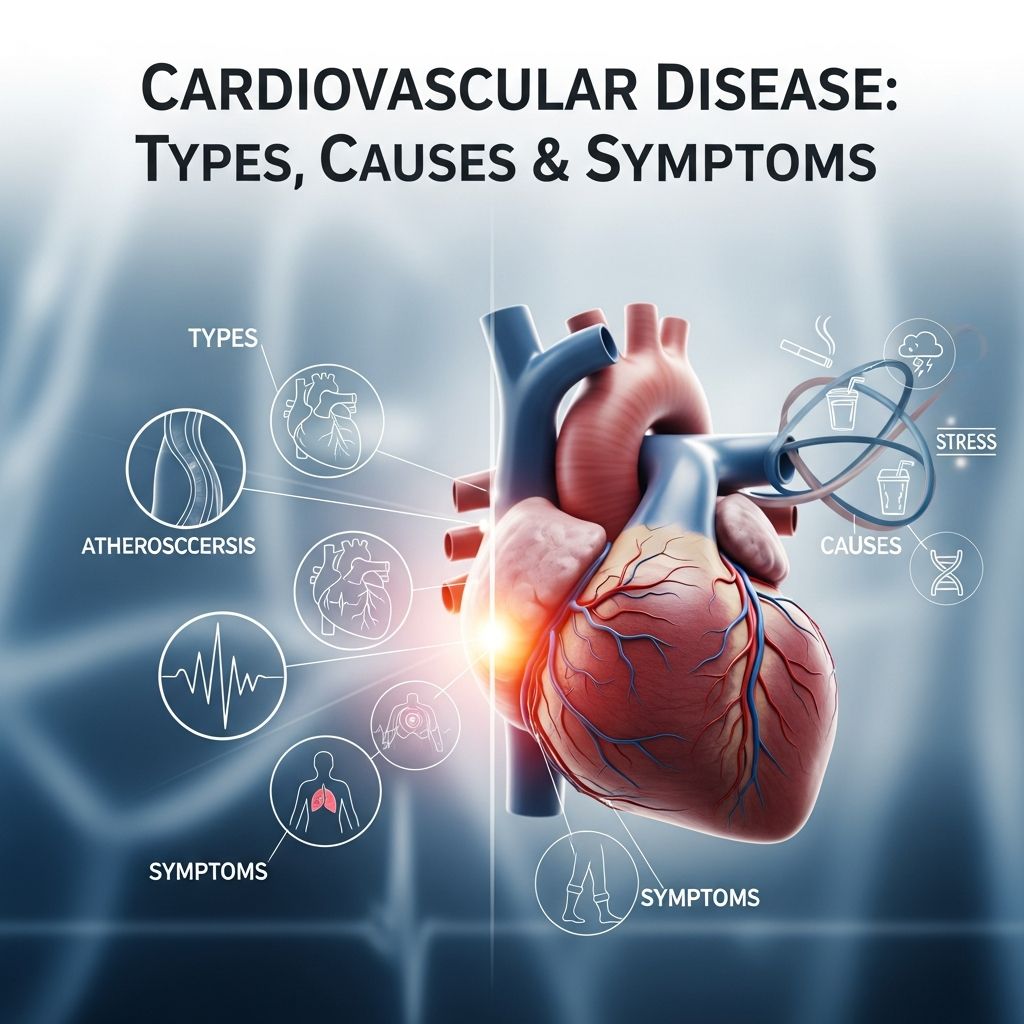 Understanding cardiovascular disease: Comprehensive guide to types, causes, symptoms, and management strategies.