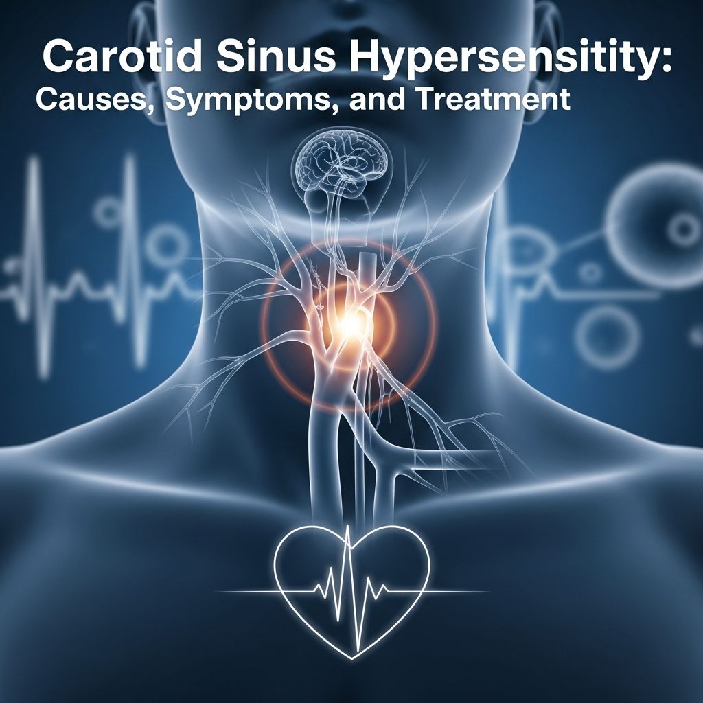 Understanding carotid sinus hypersensitivity: symptoms, diagnosis, and effective management strategies.