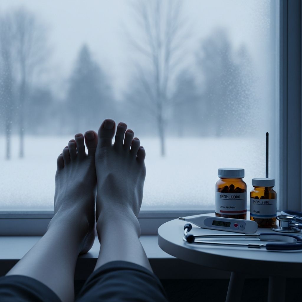 Discover why your feet are always cold and when to see a doctor.