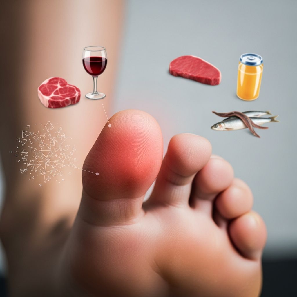 Explore the main causes of gout, including diet, genetics, and lifestyle factors, and learn how to reduce your risk.
