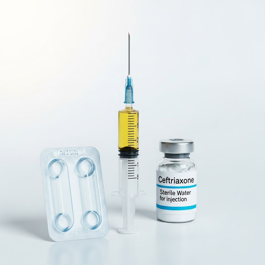 Complete guide to ceftriaxone injection: uses, dosage, side effects, and safety information.
