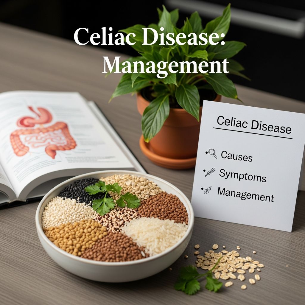 Understanding celiac disease: symptoms, diagnosis, and living gluten-free.