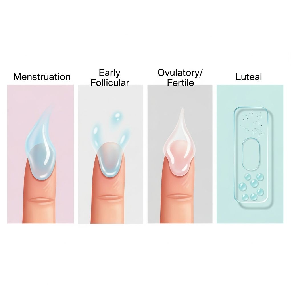 Understanding cervical mucus changes throughout your menstrual cycle and tracking fertility.