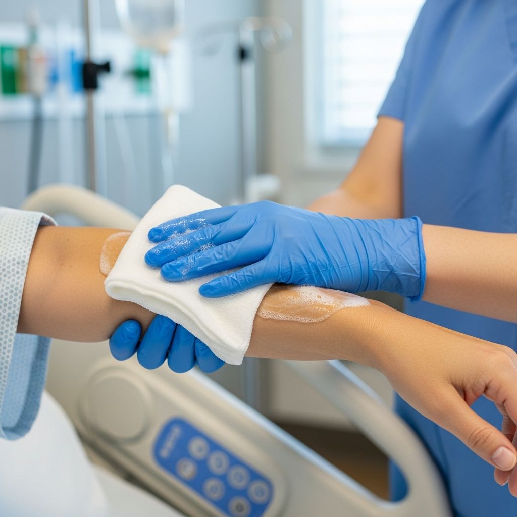 Reduce hospital infections with CHG bathing: An evidence-based prevention strategy for patient safety.