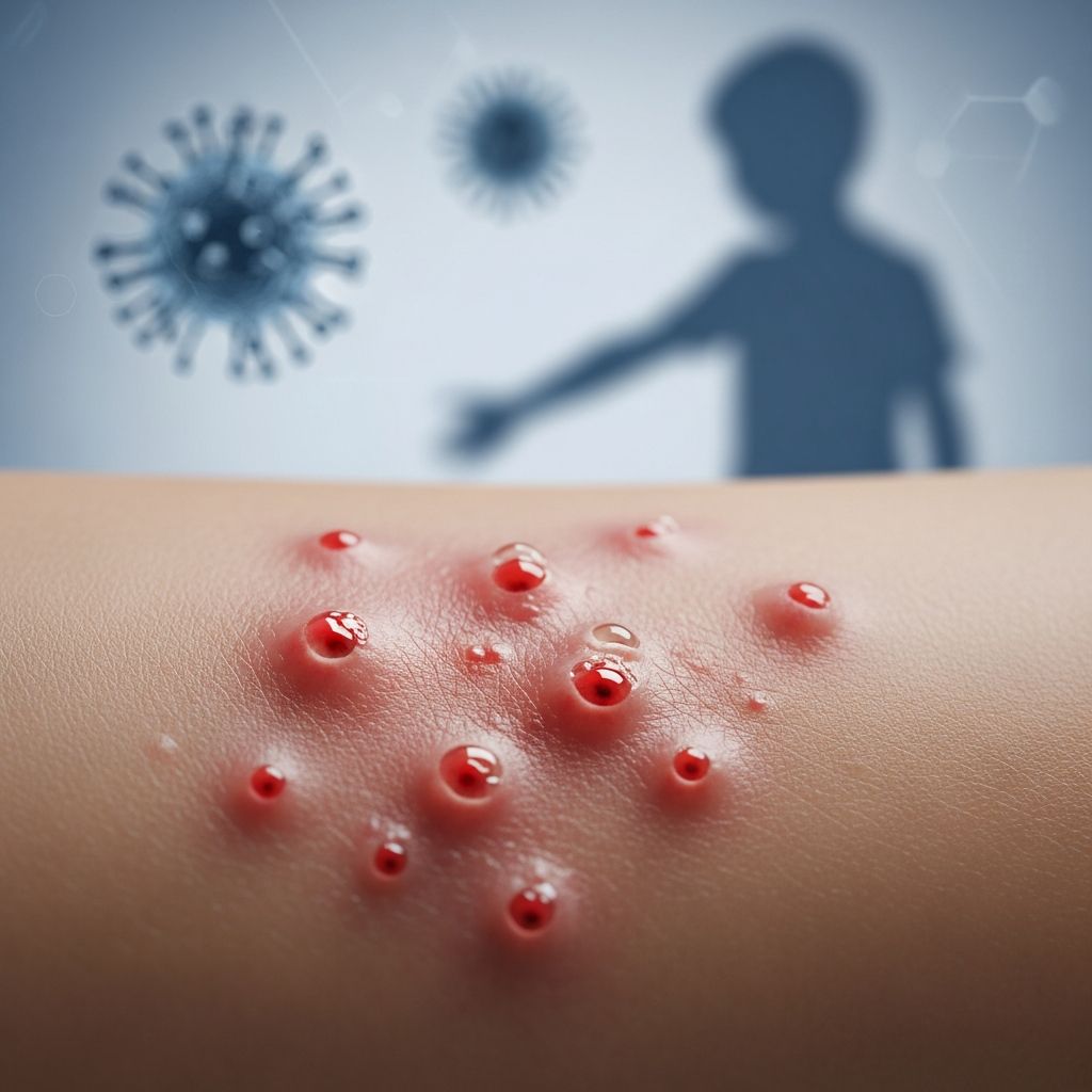 Complete guide to chickenpox: understanding symptoms, transmission, complications, and vaccine protection.