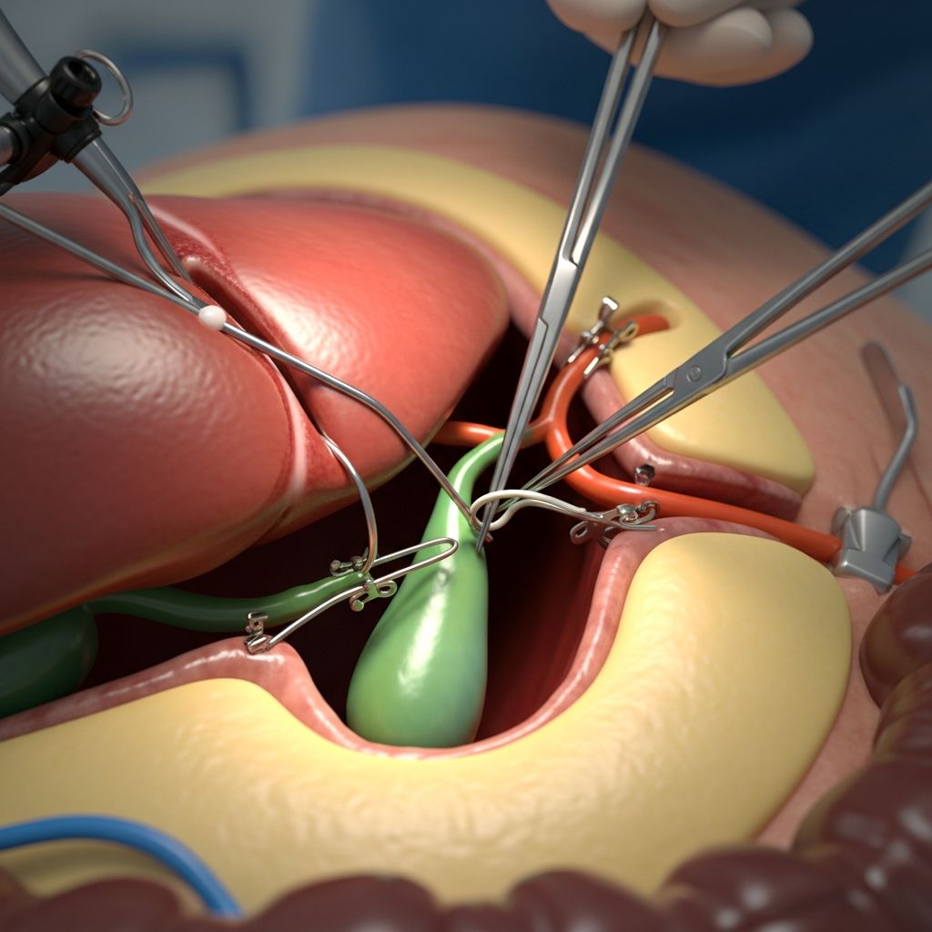 Complete guide to cholecystectomy surgery: procedures, recovery, and what to expect.