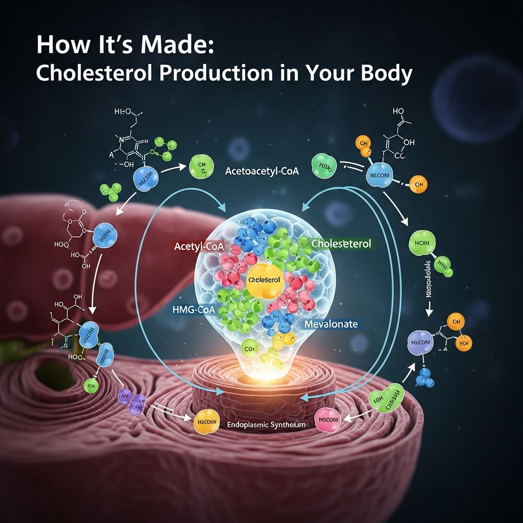 Understand how your body manufactures cholesterol and why it's essential for survival.
