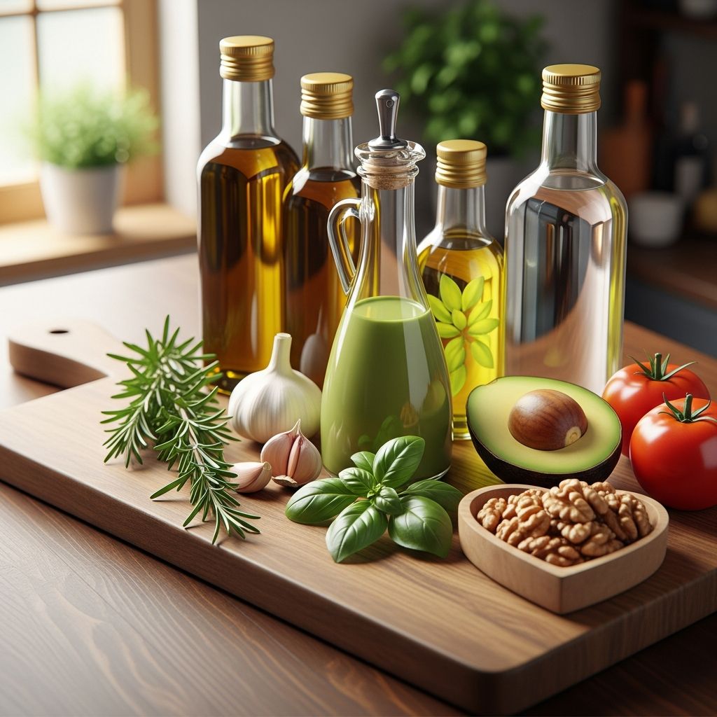 Select the best heart-healthy cooking oils to reduce cholesterol and support cardiovascular wellness.