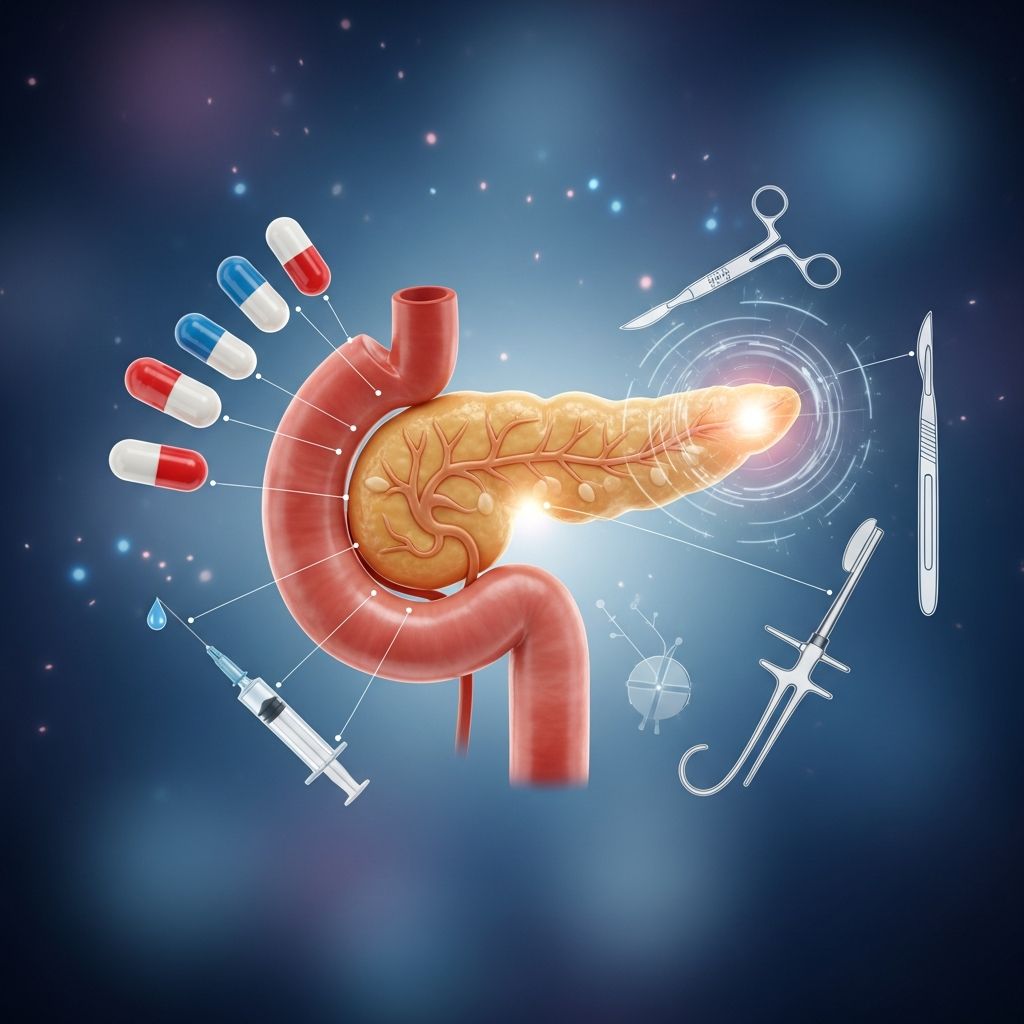 Comprehensive treatment approaches for chronic pancreatitis pain management and care.