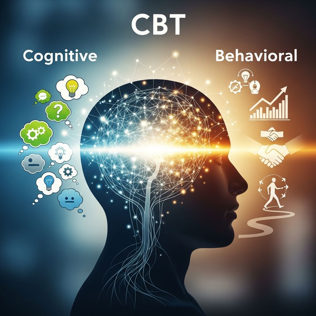Master CBT: Evidence-based talk therapy for mental health, emotional wellness, and practical coping strategies.