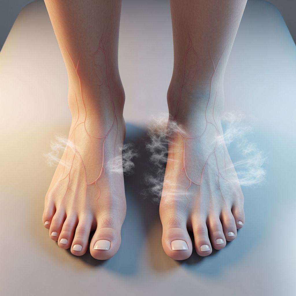Understanding cold feet: from normal occurrence to warning sign of underlying conditions.