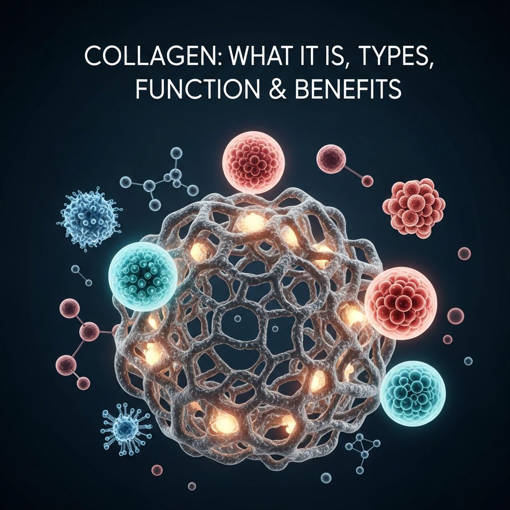 Understand collagen's role in your body, its types, functions, and how to maintain healthy levels.
