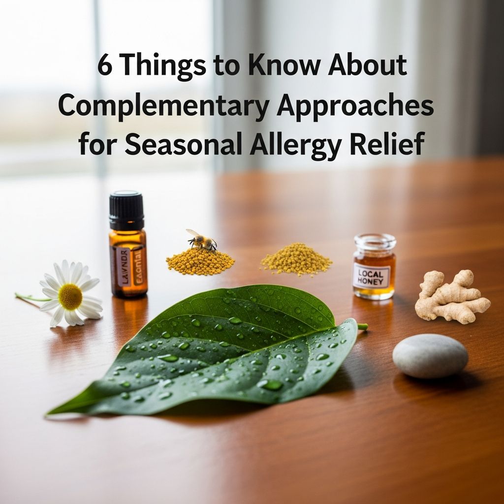 Explore evidence-based complementary approaches to manage seasonal allergies naturally and effectively.