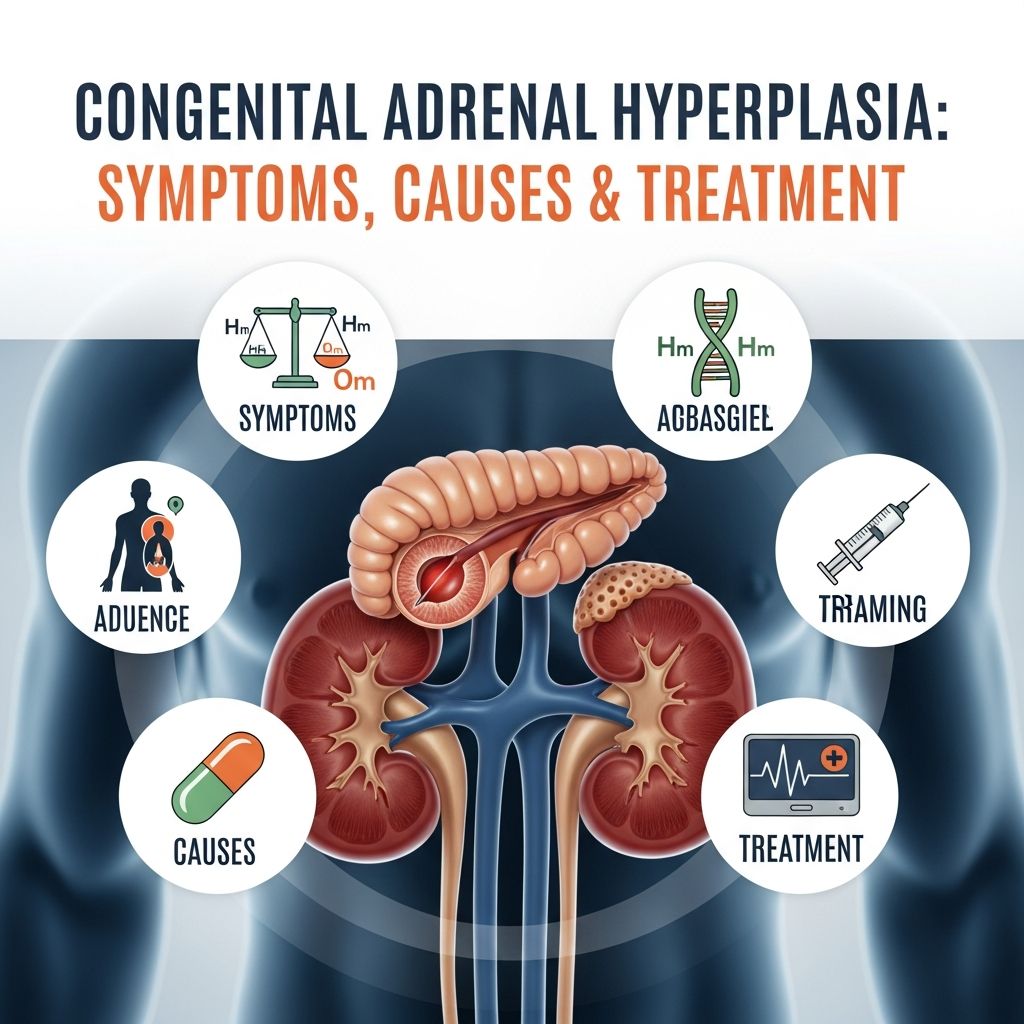Comprehensive guide to understanding CAH: genetic condition affecting hormone balance and adrenal function.