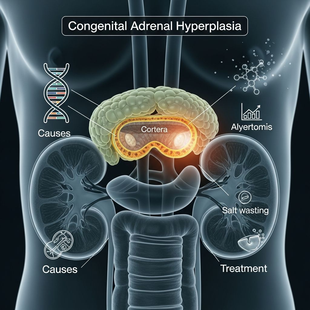 Understanding CAH: A comprehensive guide to diagnosis, management, and living with this genetic condition.