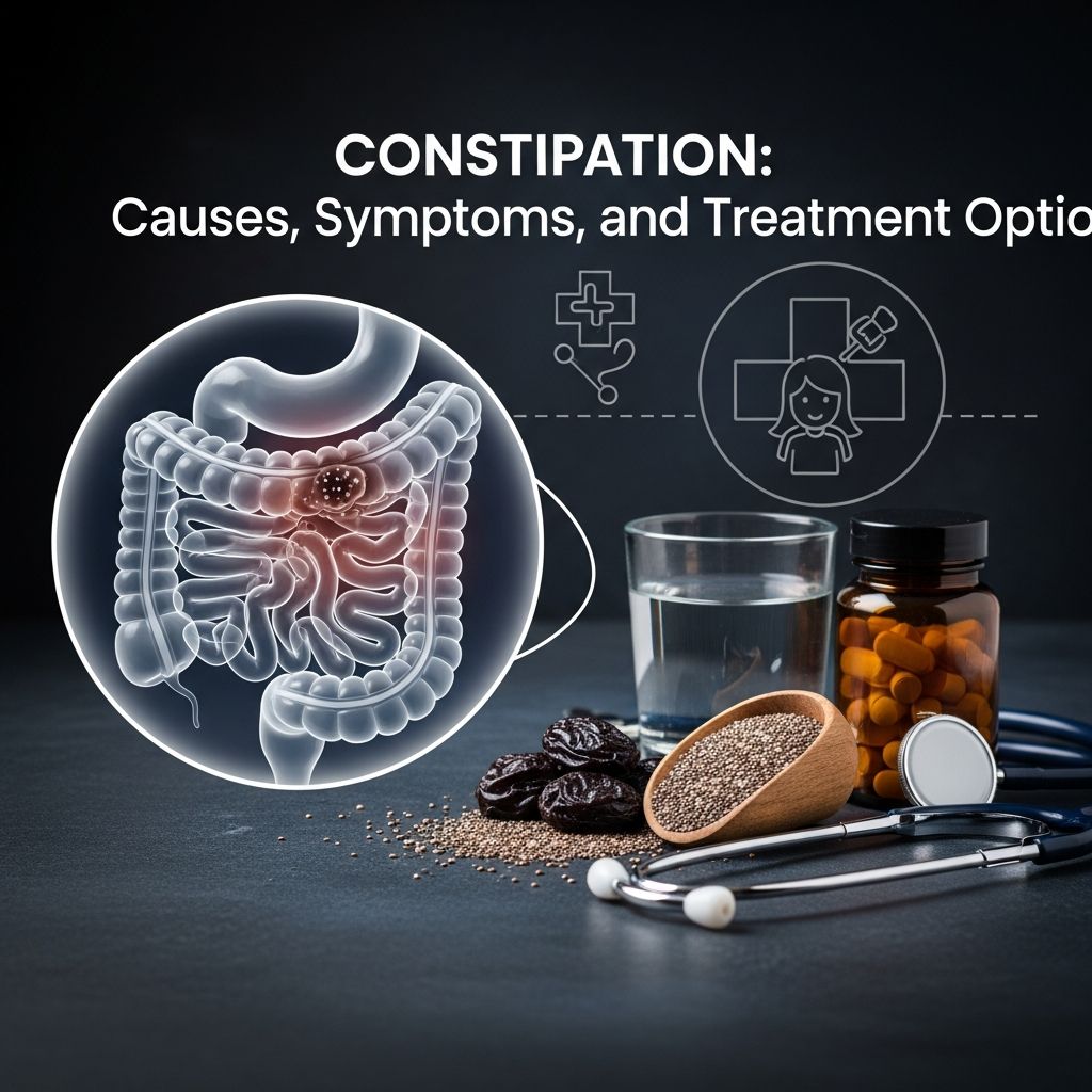 Comprehensive guide to understanding, managing, and treating constipation effectively.