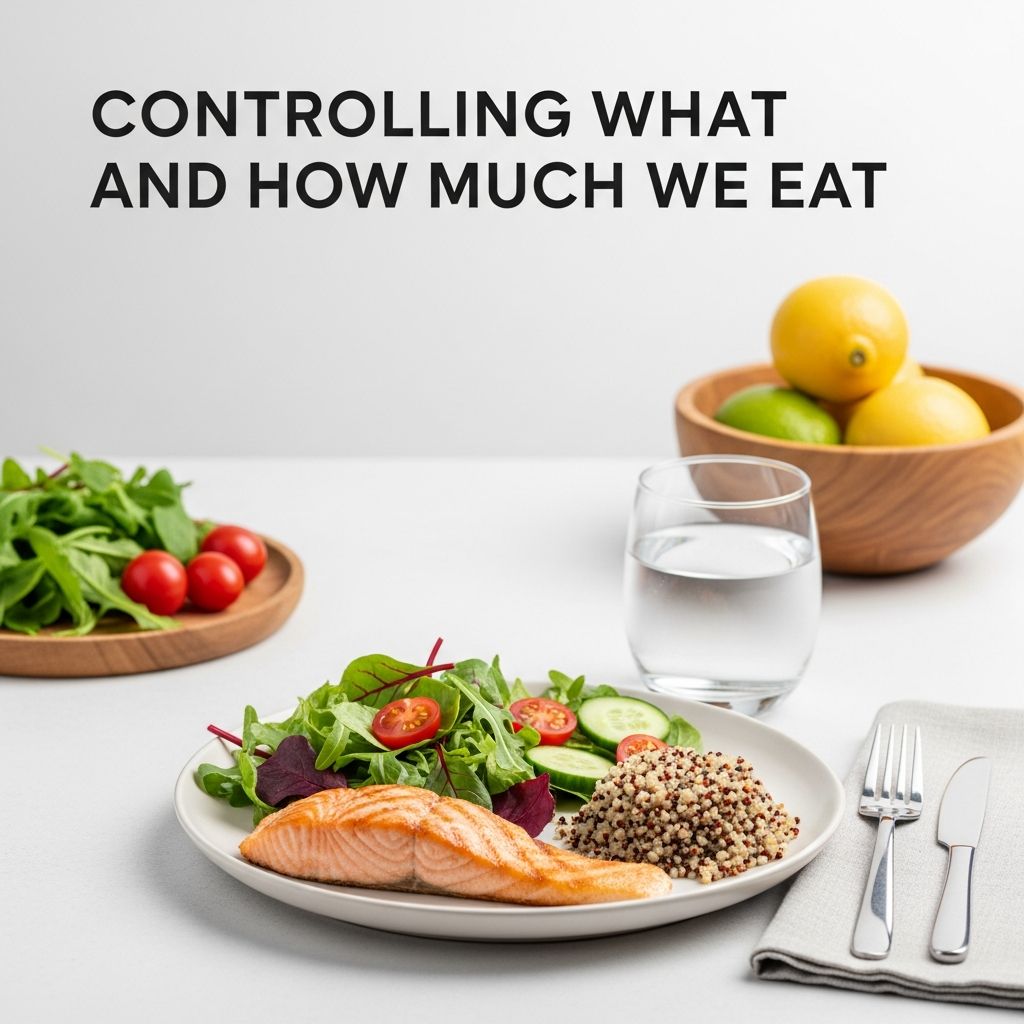 Master portion control and food choices to optimize your health and wellness through mindful eating habits.