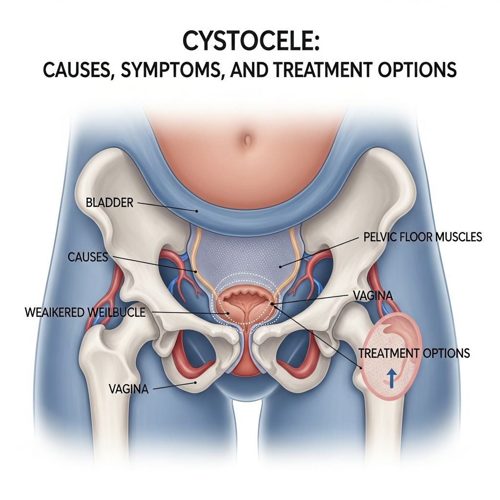 Comprehensive guide to understanding cystocele, anterior prolapse, and available treatment solutions.