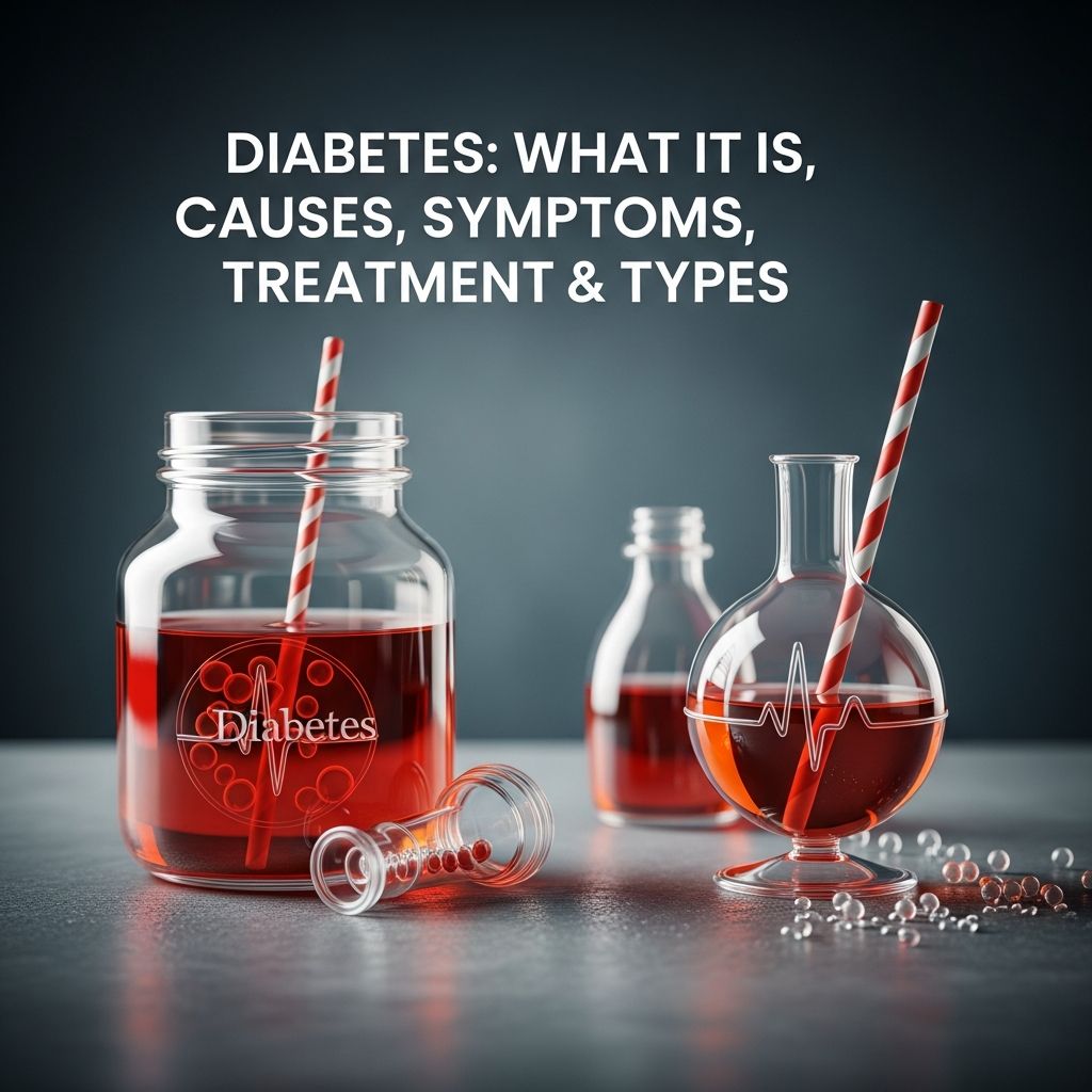 Complete guide to understanding diabetes, its causes, symptoms, and evidence-based treatment options.
