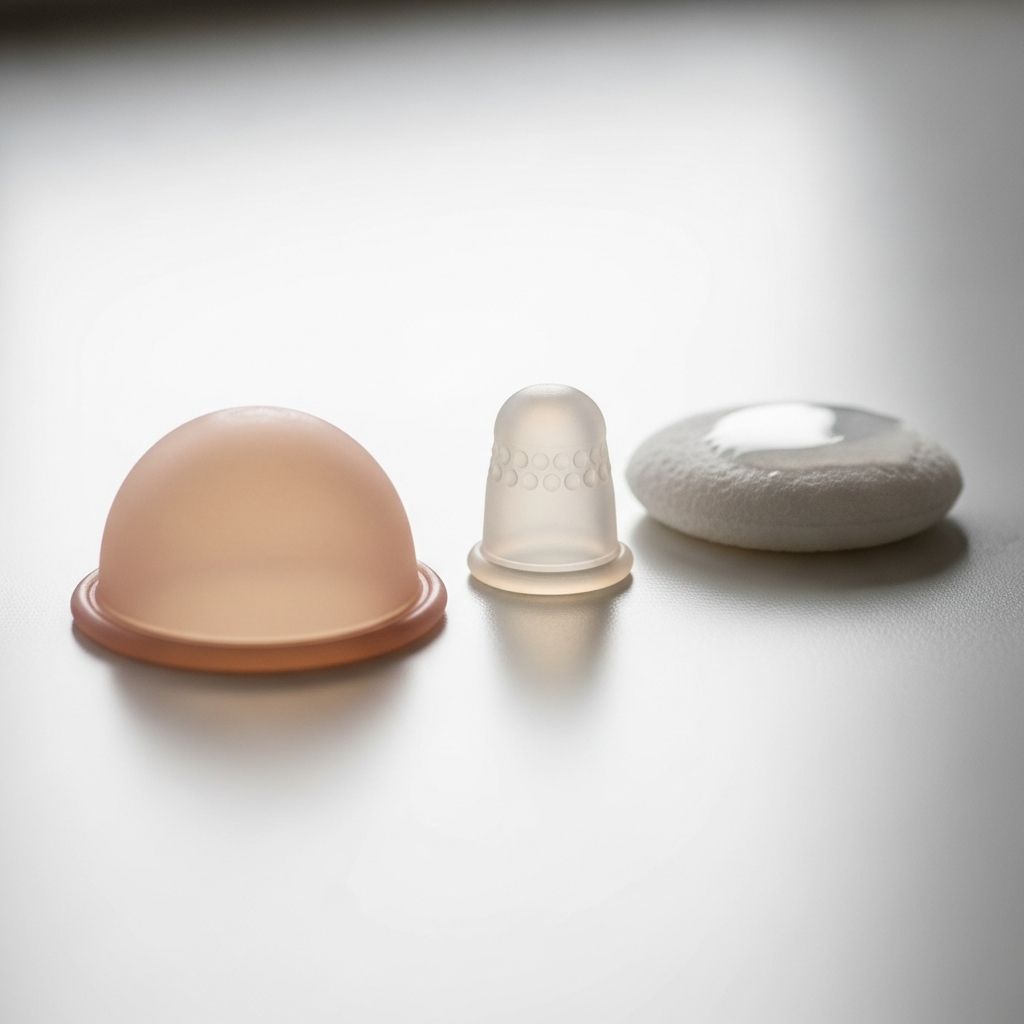 Complete guide to barrier contraceptive methods: diaphragms, cervical caps, and sponges explained.