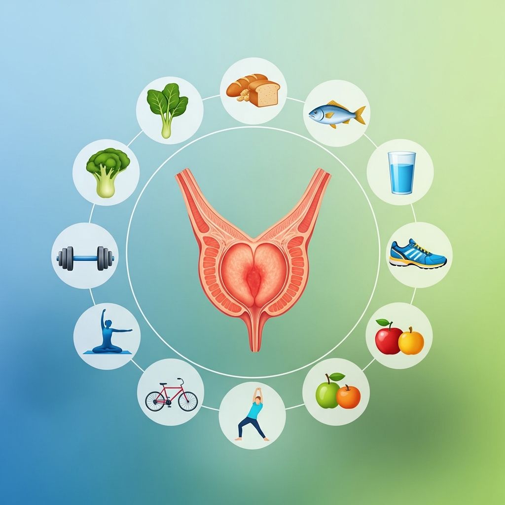 Comprehensive guide to maintaining prostate health through nutrition and fitness.