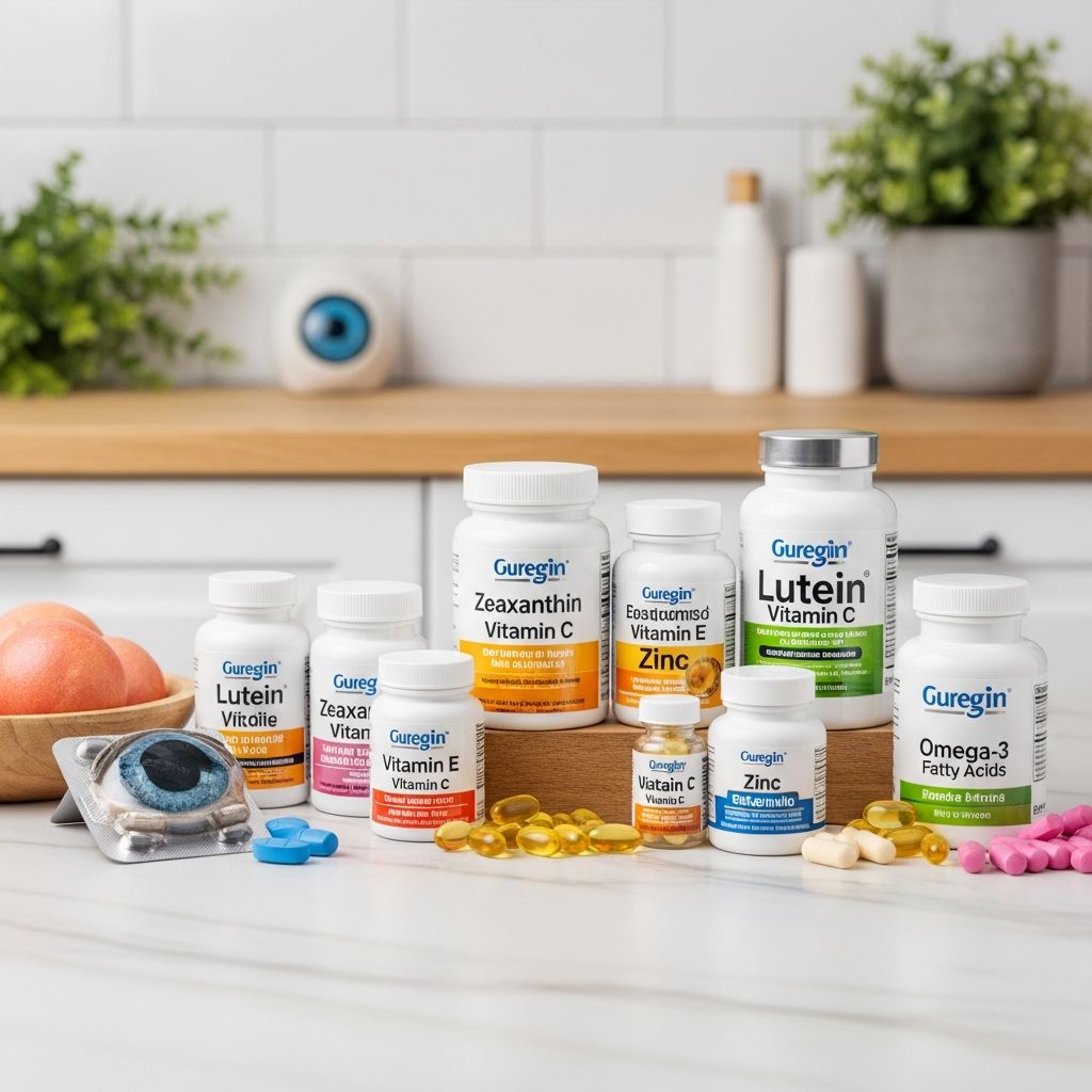 Essential facts about supplements for AMD, cataracts, glaucoma, and dry eye disease.